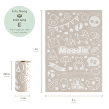 Load image into Gallery viewer, Baby Disposable Diaper Bags | CITRUS TWIST SCENTED - 6 Roll Refill Pack