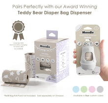 Load image into Gallery viewer, Baby Disposable Diaper Bags | LAVENDER SCENTED - 6 Roll Refill Pack