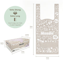 Load image into Gallery viewer, Baby Disposable Diaper Sacks | LAVENDER Scented - 220 Pack