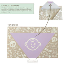 Load image into Gallery viewer, Baby Disposable Diaper Sacks | LAVENDER Scented - 220 Pack