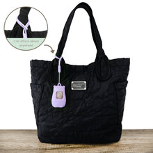 Load image into Gallery viewer, Teddy Bear Disposable Diaper Bags Dispenser COMBO PACK | 105 LAVENDER SCENTED Baby Poop Bags TOTAL & 1x Dispenser (LAVENDER SKY)