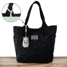 Load image into Gallery viewer, Teddy Bear Disposable Diaper Bag Dispenser | CLOUDY GREY