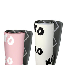 Load image into Gallery viewer, XoXo Zig Zag Luxe Foam Play Mat | Rose Pink & Gray | LARGE