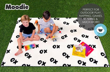 Load image into Gallery viewer, XoXo Zig Zag Luxe Foam Kids Play Mat | Cream & Black | LARGE