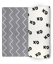 Load image into Gallery viewer, XoXo Zig Zag Luxe Foam Kids Play Mat | Cream & Black | LARGE