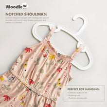 Load image into Gallery viewer, Kids Recycled Plastic Hangers - Bright Whites