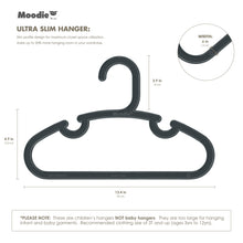 Load image into Gallery viewer, Kids Recycled Plastic Hangers - Monochrome Grays