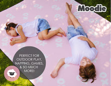 Load image into Gallery viewer, XoXo Zig Zag Luxe Foam Play Mat | Rose Pink & Gray | LARGE