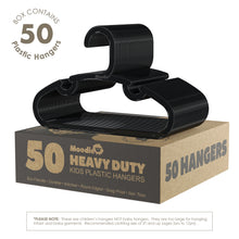 Load image into Gallery viewer, Kids Recycled Plastic Hangers - Black