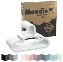 Load image into Gallery viewer, Kids Recycled Plastic Hangers - Bright Whites
