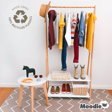 Load image into Gallery viewer, Kids Recycled Plastic Hangers - Bright Whites
